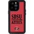 San Diego State University Aztecs Red iPhone 15 Pro Waterproof Case